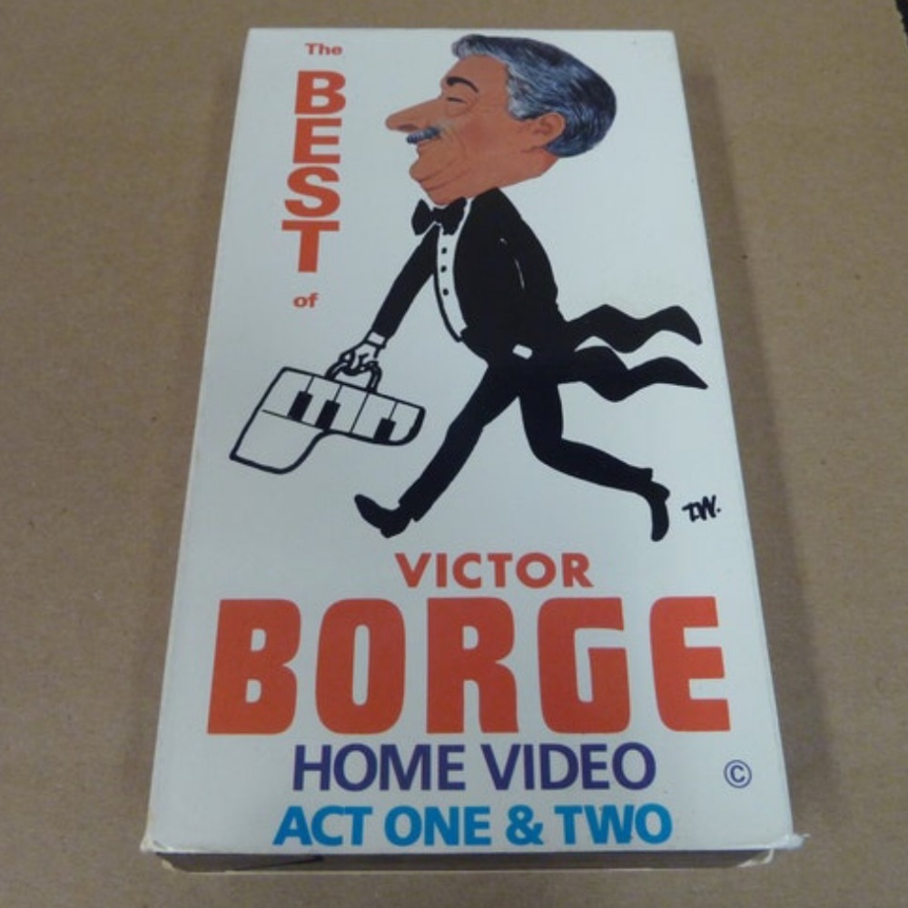 The BEST of VICTOR BORGE Home Video Act One & Two - VHS Tape.